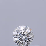 0.19 carat Round diamond E VVS1 Excellent