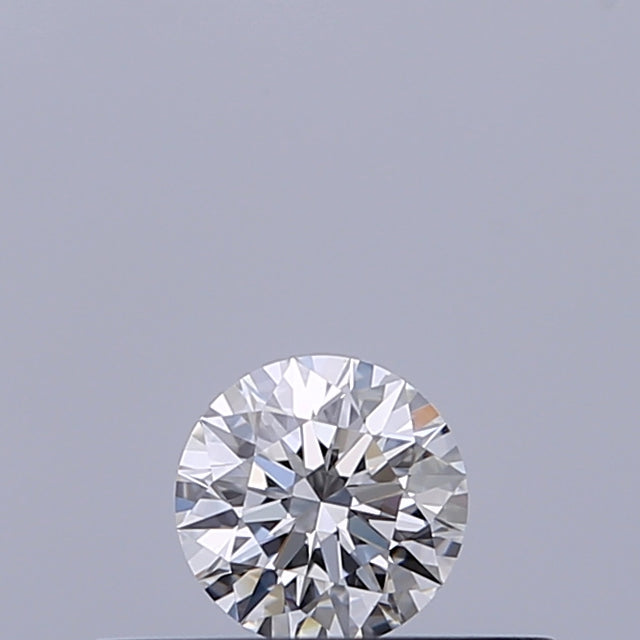 0.19 carat Round diamond E VVS1 Excellent