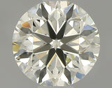 0.50 carat Round diamond J  VVS1 Very good