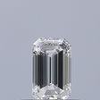 0.30 carat Emerald diamond E VVS1 