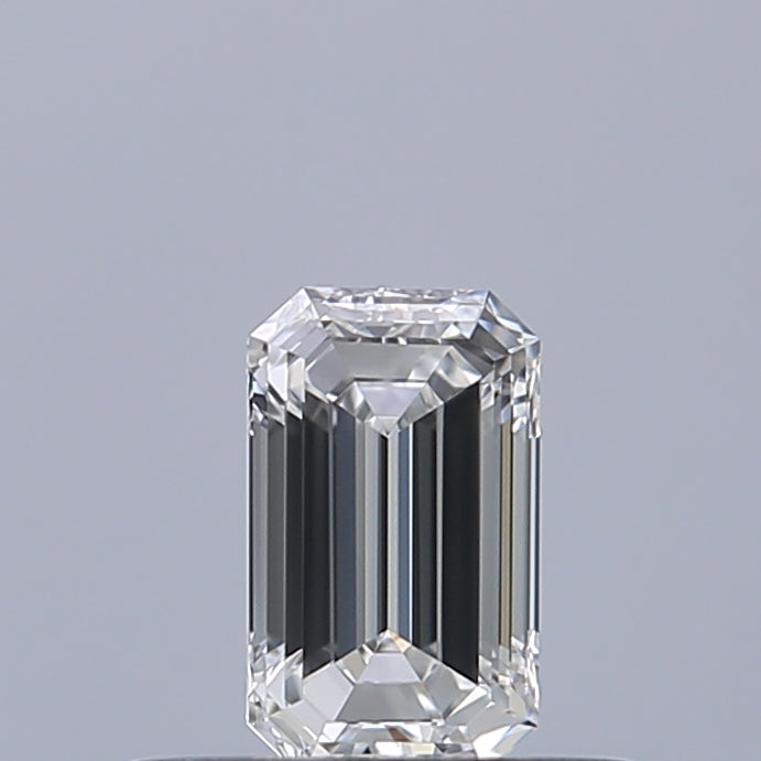 0.30 carat Emerald diamond E VVS1 