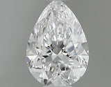0.50 carat Pear diamond D VS2 