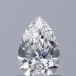 0.50 carat Pear diamond E VS2 