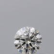 0.24 carat Round diamond G IF Excellent