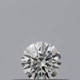 0.19 carat Round diamond E  VVS2 Excellent