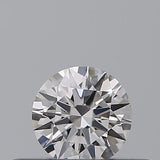 0.21 carat Round diamond D  VVS2 Excellent