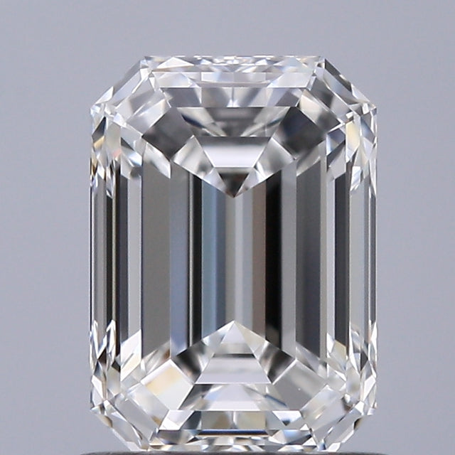 1.00 carat Emerald diamond F VVS1 