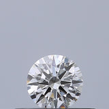 0.24 carat Round diamond E VVS1 Excellent