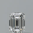 0.25 carat Emerald diamond D VVS1 