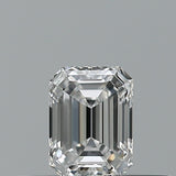 0.25 carat Emerald diamond D VVS1 