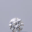 0.19 carat Round diamond D VVS2 Excellent
