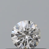 0.21 carat Round diamond H  VVS1 Excellent