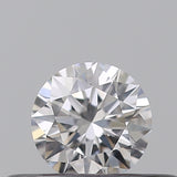 0.21 carat Round diamond D  VVS2 Excellent