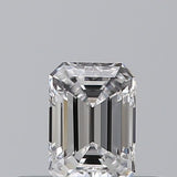 0.24 carat Emerald diamond D  VVS2