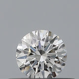 0.25 carat Round diamond D  VVS2 Excellent