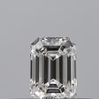 0.25 carat Emerald diamond E IF 