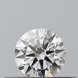 0.19 carat Round diamond E  VVS1 Excellent