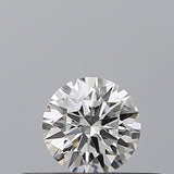 0.19 carat Round diamond E  VVS1 Excellent