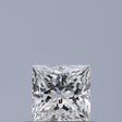 0.31 carat Princess diamond E VVS2 