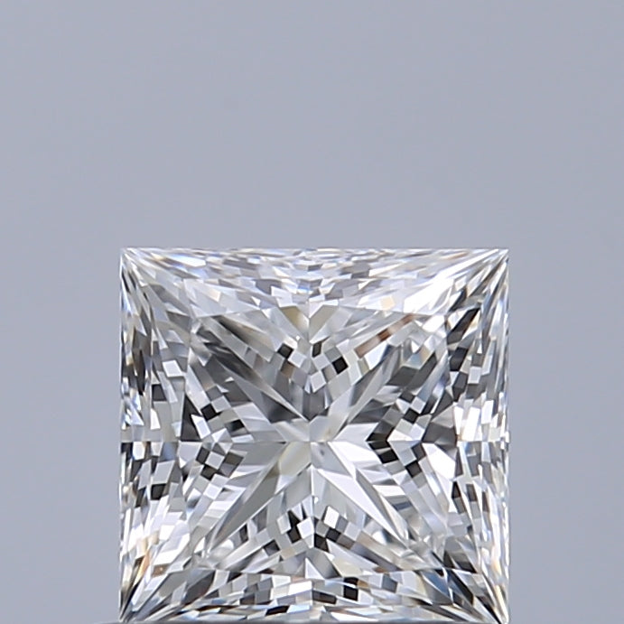 0.72 carat Princess diamond E VS2 