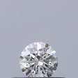 0.22 carat Round diamond F IF Excellent
