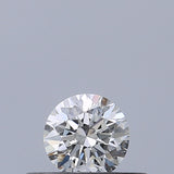0.22 carat Round diamond F IF Excellent
