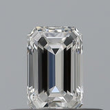 0.27 carat Emerald diamond F  VVS1