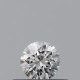 0.19 carat Round diamond E  VVS2 Excellent