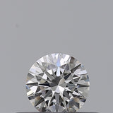 0.25 carat Round diamond F  VVS1 Excellent