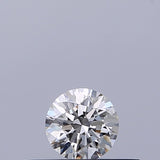 0.19 carat Round diamond F IF Excellent