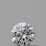 0.25 carat Round diamond E  VVS2 Excellent