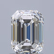 1.00 carat Emerald diamond E VS1 