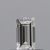 0.29 carat Baguette diamond F IF 