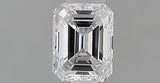 0.24 carat Emerald diamond D  VVS2