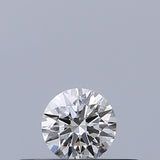 0.18 carat Round diamond E IF Excellent