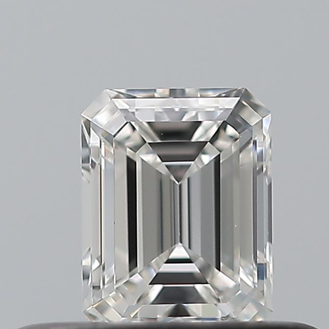 0.28 carat Emerald diamond F  VVS2