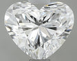 0.64 carat Heart diamond D SI1 
