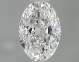 0.50 carat Oval diamond F VVS1 