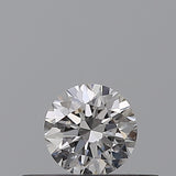 0.18 carat Round diamond E  VVS2 Excellent