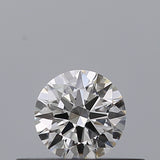 0.26 carat Round diamond E VVS1 Excellent