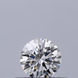 0.24 carat Round diamond F IF Excellent