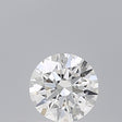 0.19 carat Round diamond E VVS2 Excellent