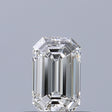 0.37 carat Emerald diamond F IF 