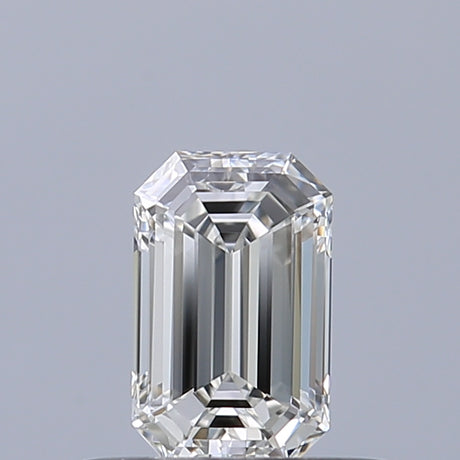 0.37 carat Emerald diamond F IF 