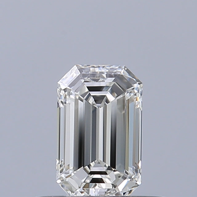 0.37 carat Emerald diamond F IF 