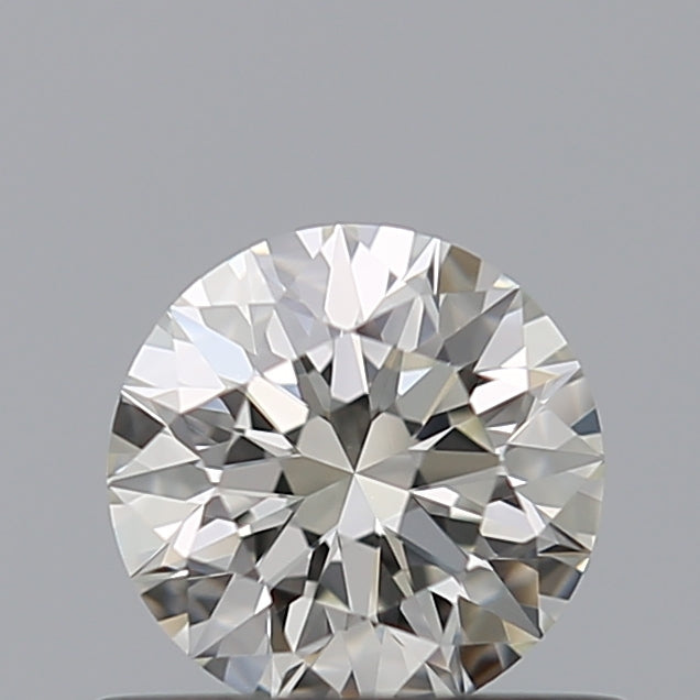 0.52 carat Round diamond J  IF Excellent