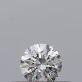0.19 carat Round diamond D VVS2 Excellent