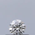 0.18 carat Round diamond E VVS1 Excellent