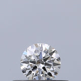 0.22 carat Round diamond F VVS1 Excellent