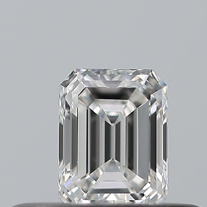 0.25 carat Emerald diamond F  VVS1